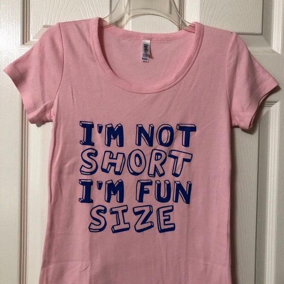 Graphic Tee for Women T-Shirt Size Medium Pink Bella Tees - Picture 1 of 6
